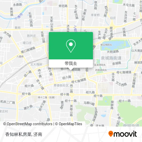 香知林私房菜地图