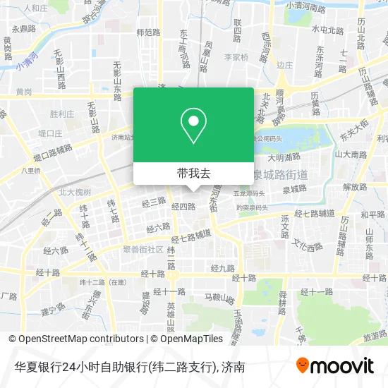 华夏银行24小时自助银行(纬二路支行)地图