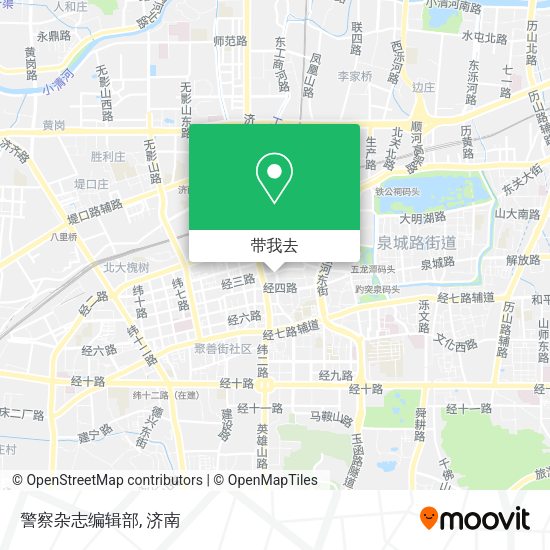 警察杂志编辑部地图