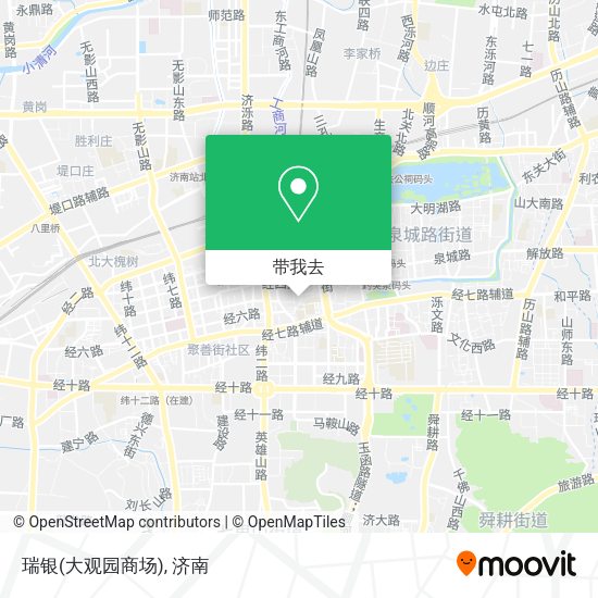 瑞银(大观园商场)地图