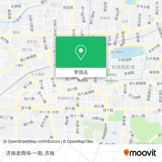 济南老商埠-一期地图
