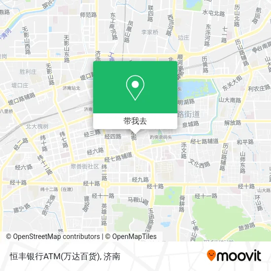 恒丰银行ATM(万达百货)地图