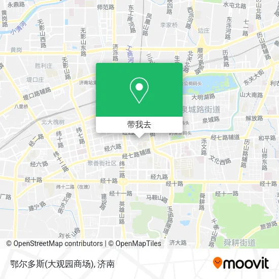 鄂尔多斯(大观园商场)地图