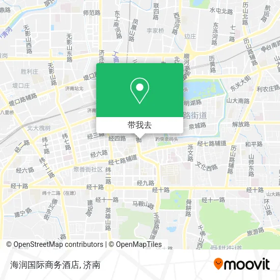 海润国际商务酒店地图