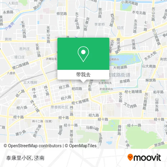 泰康里小区地图