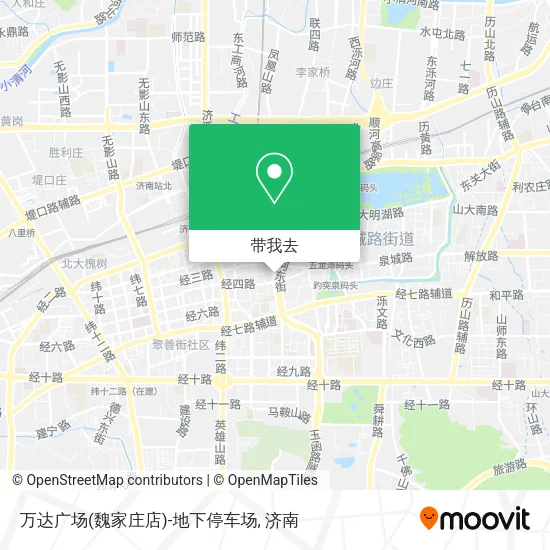 万达广场(魏家庄店)-地下停车场地图