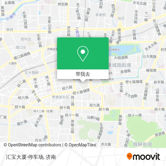 汇宝大厦-停车场地图