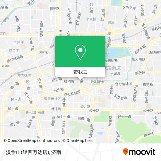 汉拿山(经四万达店)地图