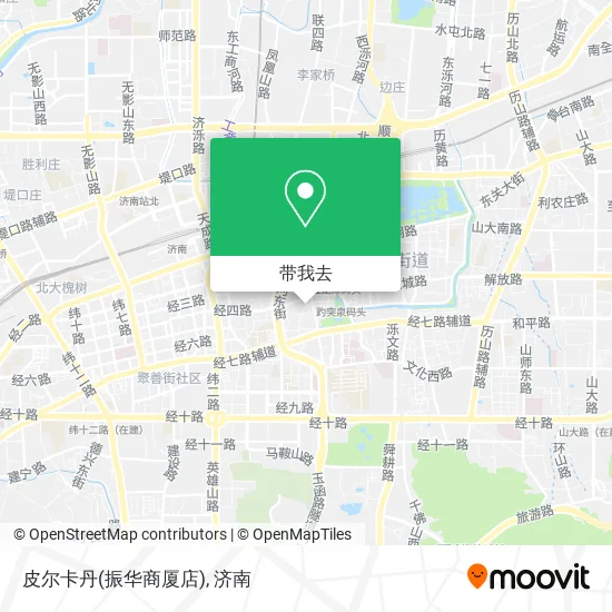 皮尔卡丹(振华商厦店)地图
