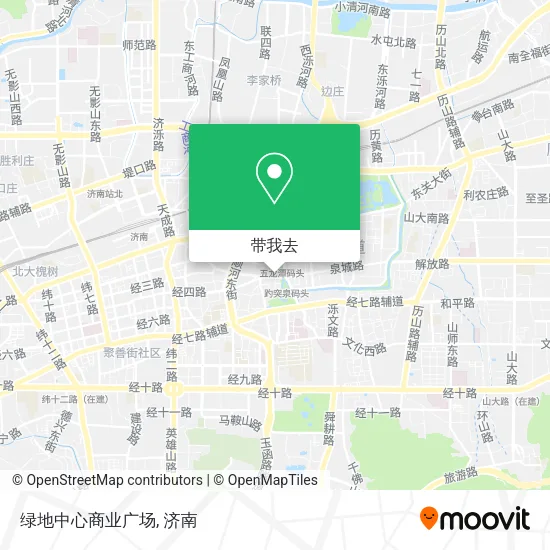 绿地中心商业广场地图