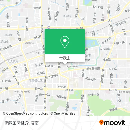 鹏派国际健身地图
