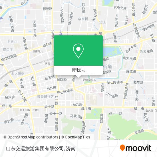 山东交运旅游集团有限公司地图