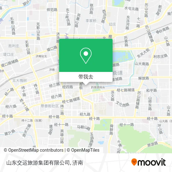 山东交运旅游集团有限公司地图
