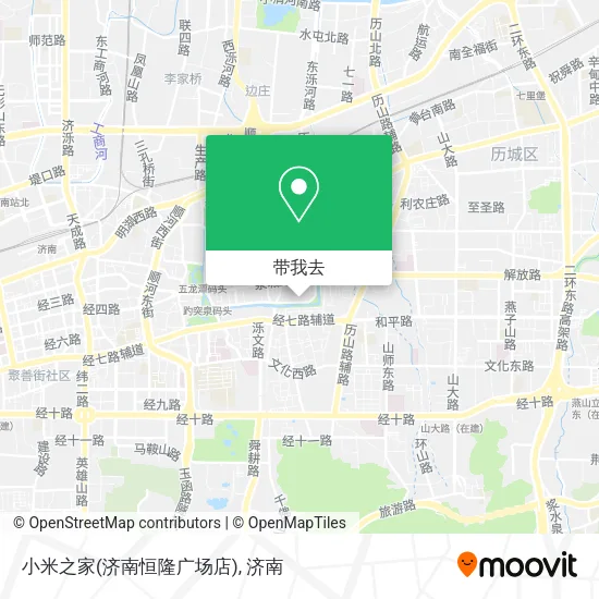 小米之家(济南恒隆广场店)地图