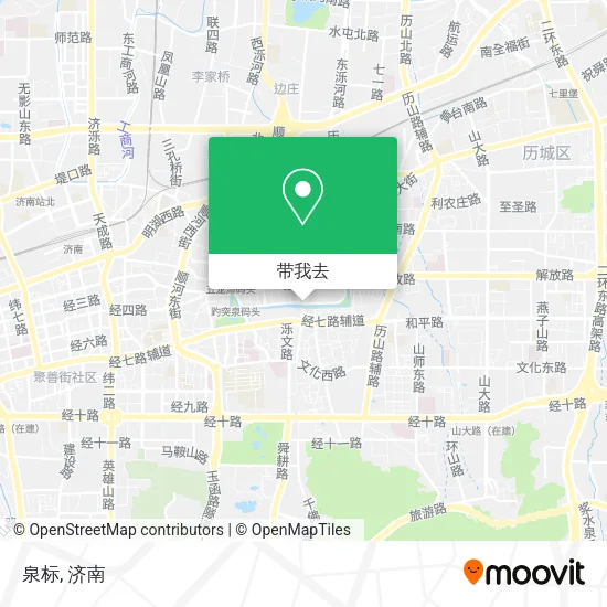泉标地图