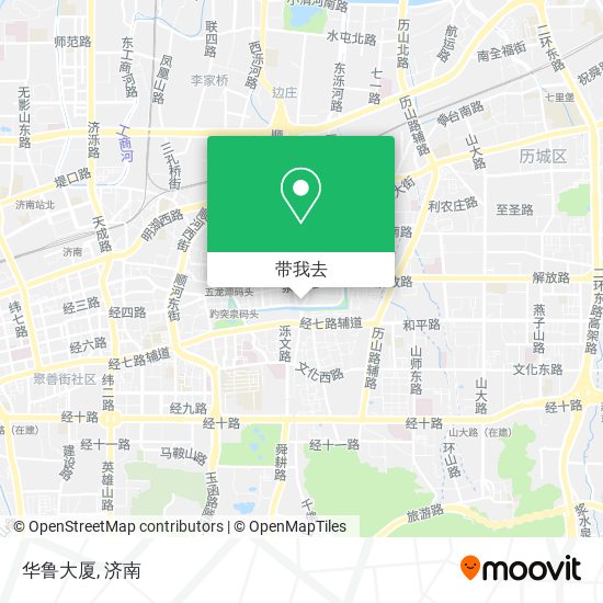华鲁大厦地图