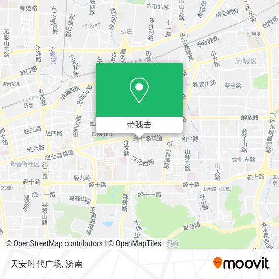 天安时代广场地图