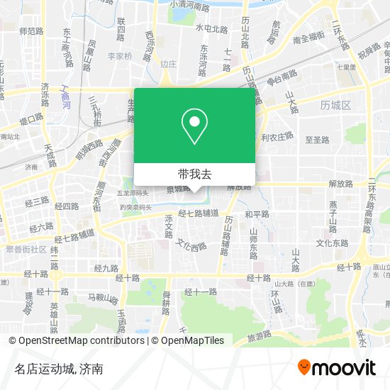 名店运动城地图