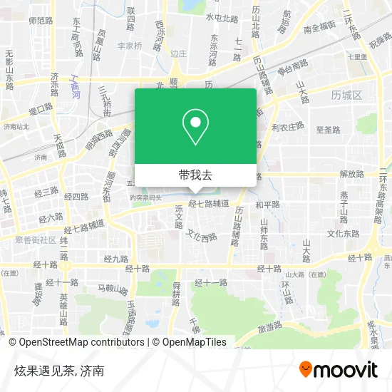炫果遇见茶地图