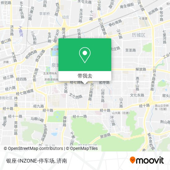 银座-INZONE-停车场地图