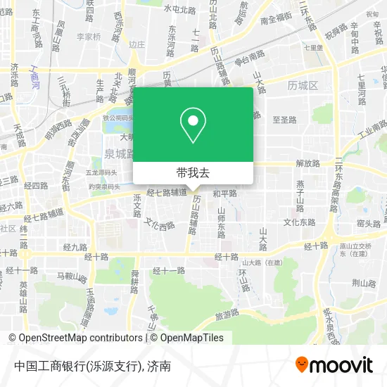 中国工商银行(泺源支行)地图