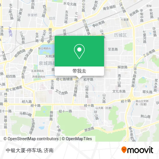 中银大厦-停车场地图