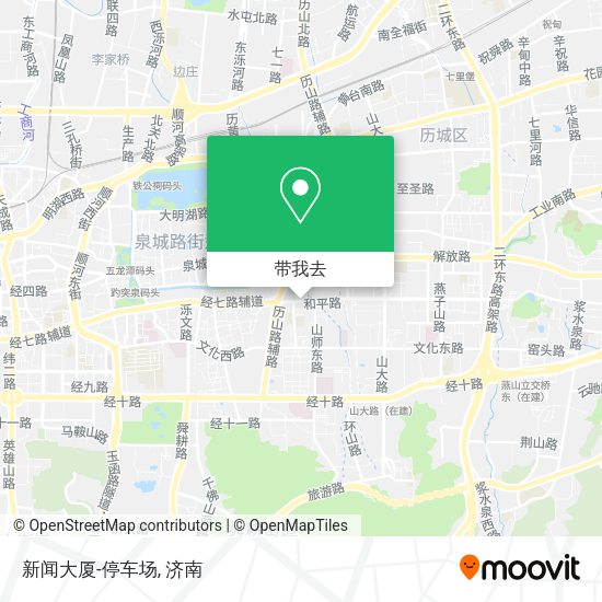 新闻大厦-停车场地图