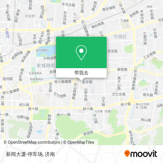 新闻大厦-停车场地图