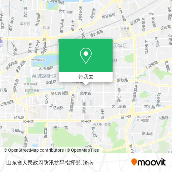 山东省人民政府防汛抗旱指挥部地图