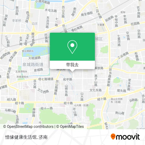 惜缘健康生活馆地图