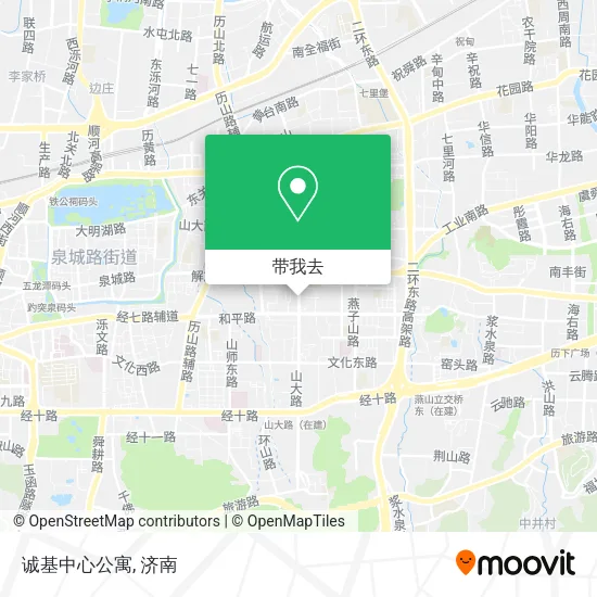 诚基中心公寓地图