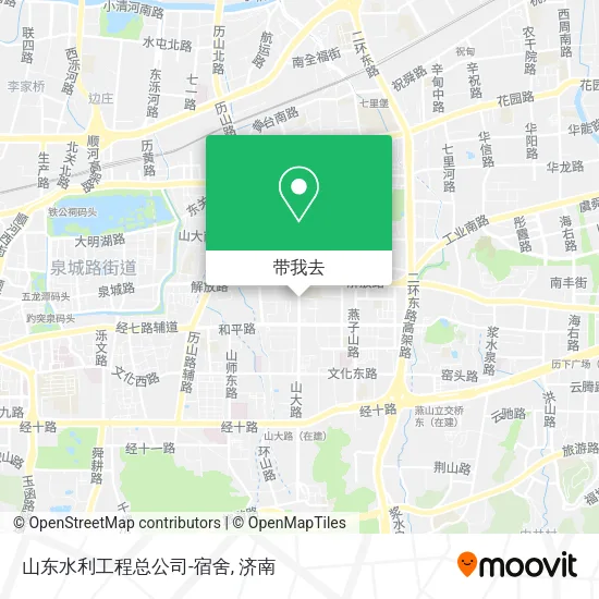 山东水利工程总公司-宿舍地图