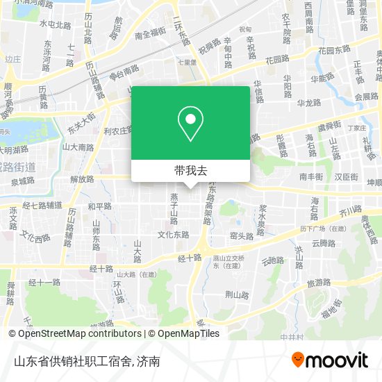山东省供销社职工宿舍地图
