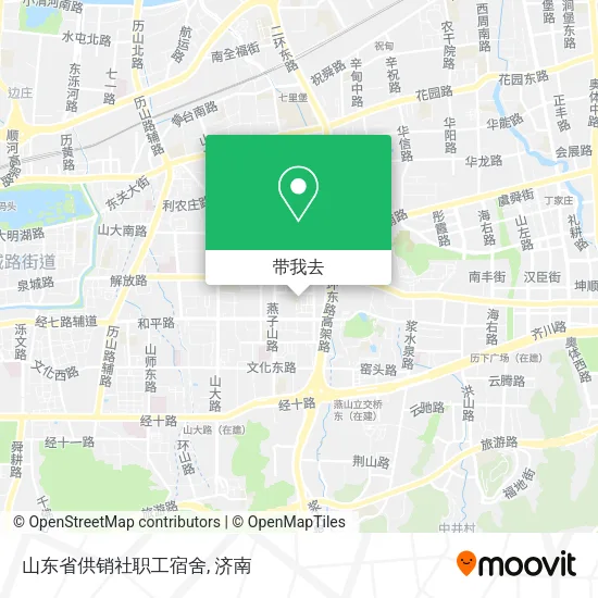 山东省供销社职工宿舍地图