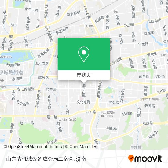 山东省机械设备成套局二宿舍地图