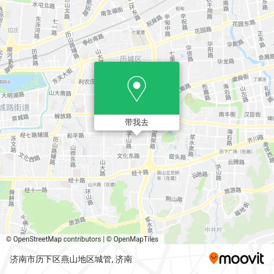 济南市历下区燕山地区城管地图
