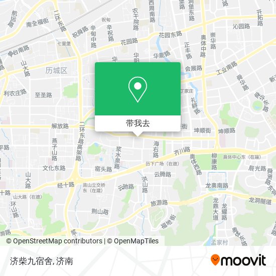 济柴九宿舍地图