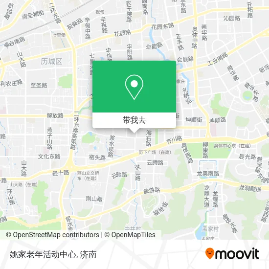 姚家老年活动中心地图