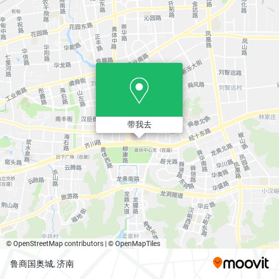 鲁商国奥城地图