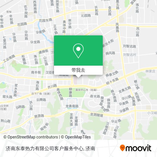 济南东泰热力有限公司客户服务中心地图