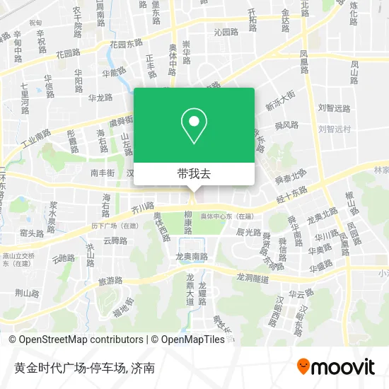 黄金时代广场-停车场地图