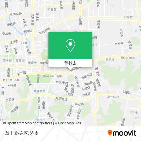 草山岭-东区地图
