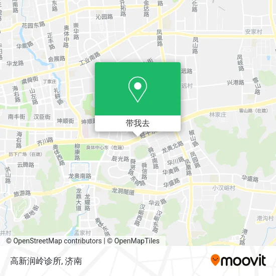 高新润岭诊所地图