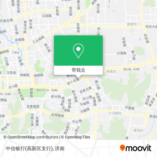 中信银行(高新区支行)地图
