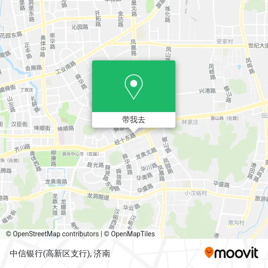 中信银行(高新区支行)地图