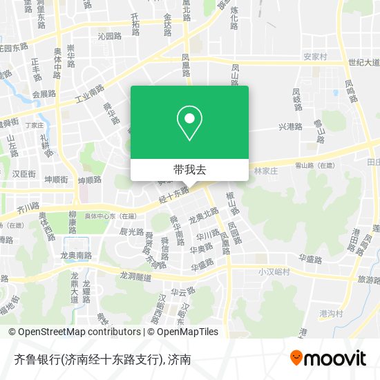 齐鲁银行(济南经十东路支行)地图
