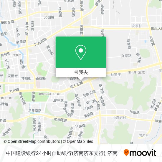 中国建设银行24小时自助银行(济南济东支行)地图