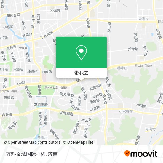 万科金域国际-1栋地图
