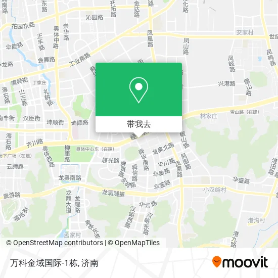 万科金域国际-1栋地图