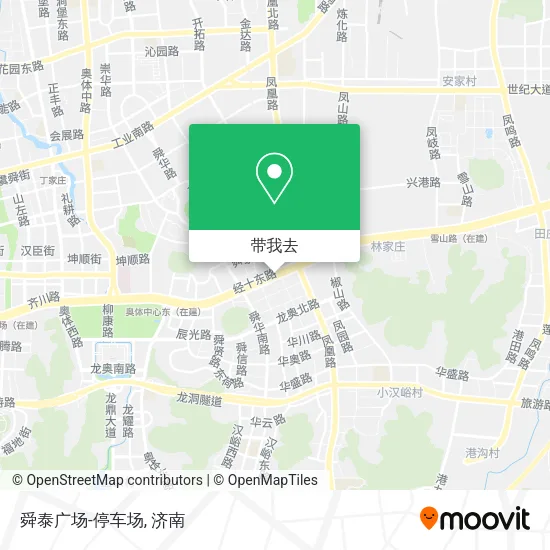 舜泰广场-停车场地图